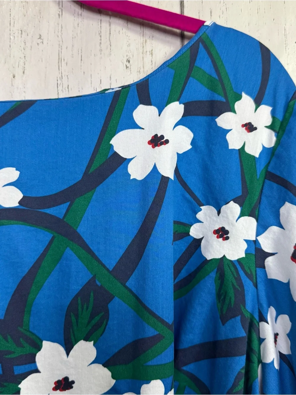 Draper James X Eloquii Southern Belle Floral Tie Waist Balloon Sleeve Dress 22